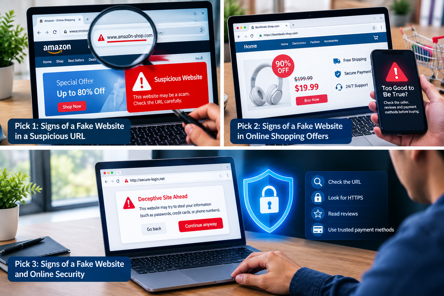 7 Powerful Signs of a Fake Website: Stay Safe & Avoid Scams